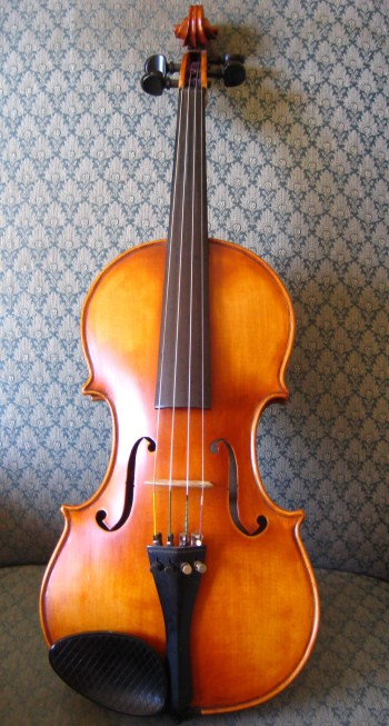 Custom Violin, Howard Sands Violin, violinmaker, USA violin
